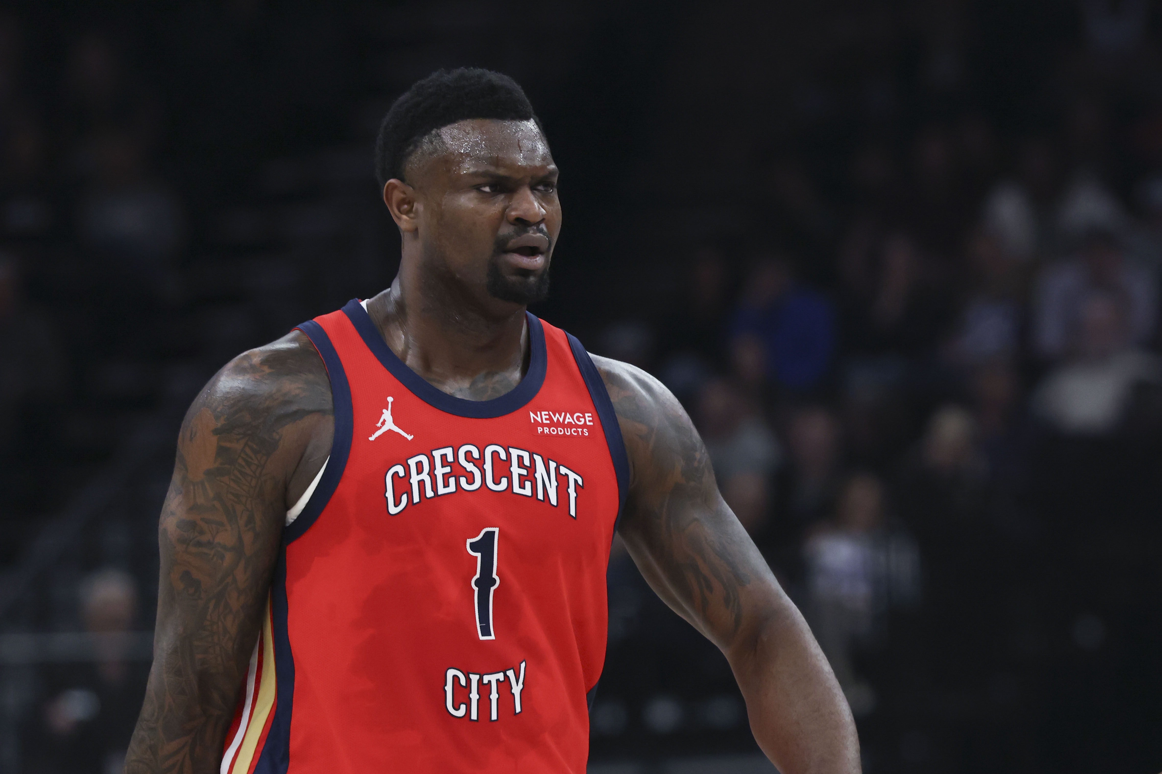 开云在线-高效表现但出现关键失误！锡安10中7&amp;罚球9中7 砍下21分5板2帽